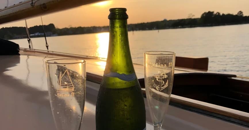 Private Proposal Sail from Shelter Island Heights: Intimate Engagement Cruise Near Long Island