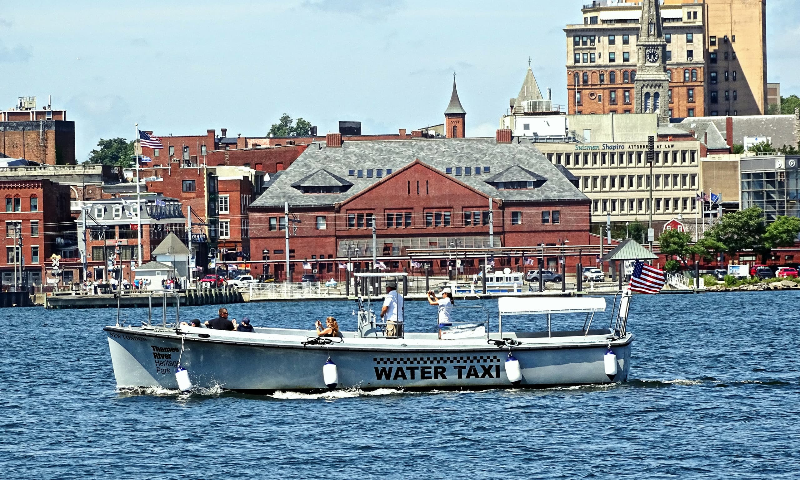 Historical Waterway Tour with Thames River Heritage Park in New London