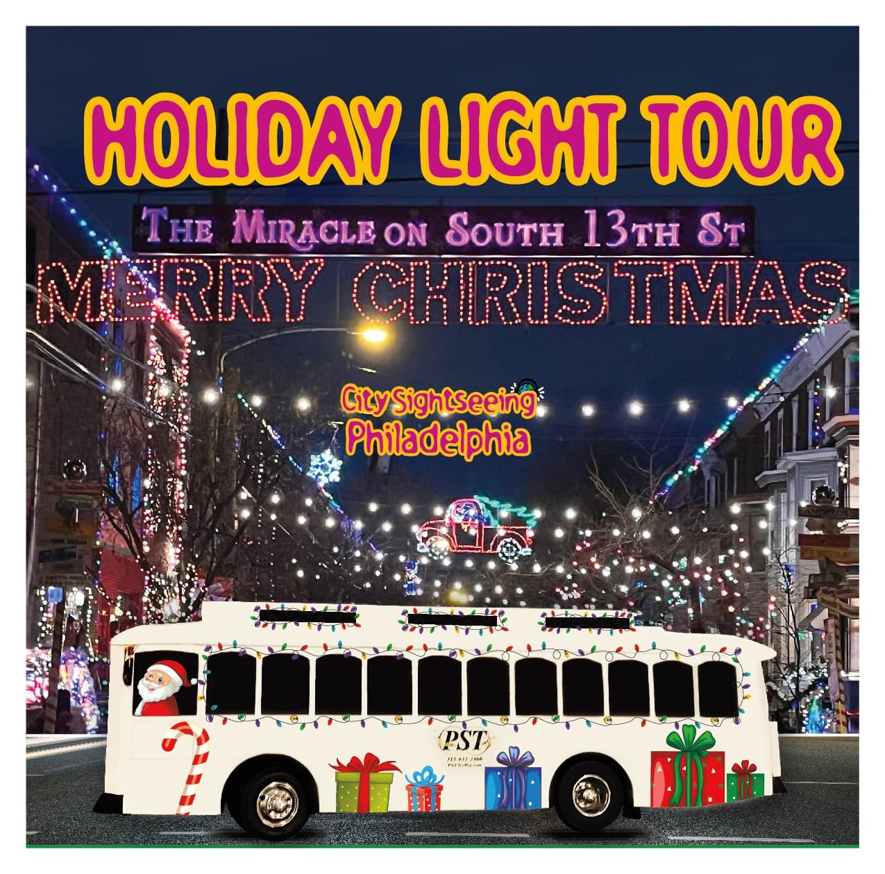 Bus Tour in Conshohocken, Pennsylvania