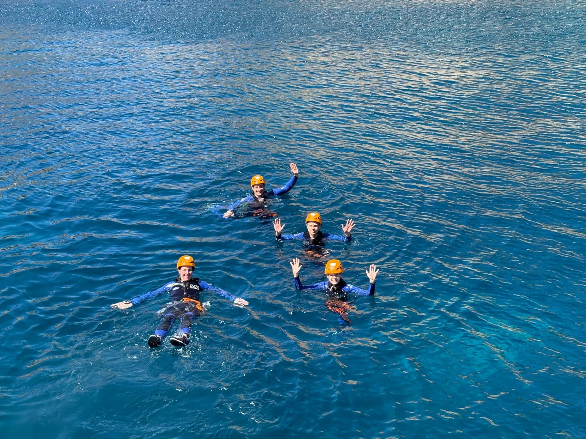 Mallorca Coasteering: Paguera Cliff Jumps, 20m Rappel & Sea Zipline photo 2