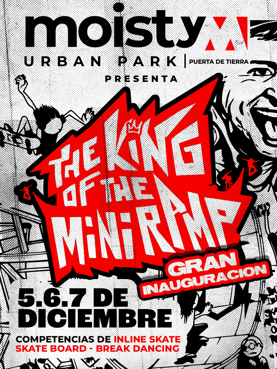 Mini Ramp 2-Hour Session in San Juan — 40-Foot Skate Ramp