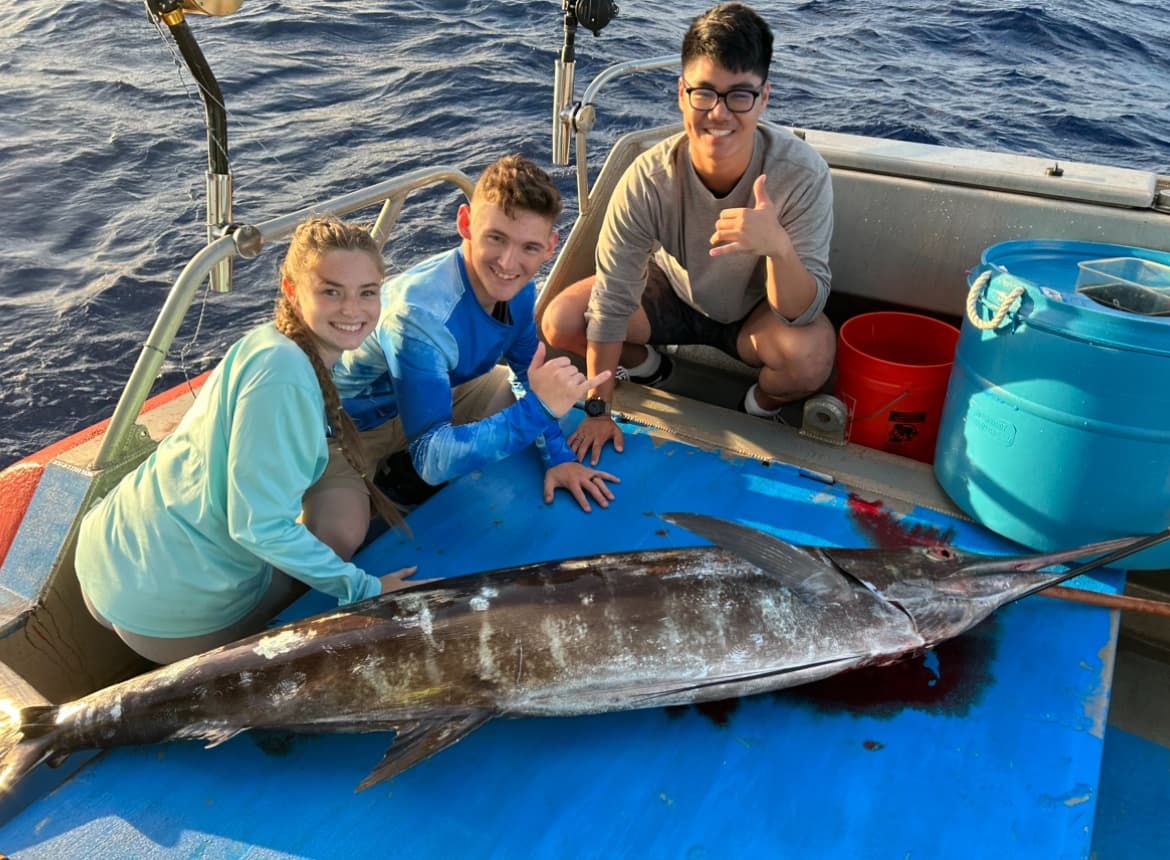 Big Game Fishing with Hawaii Whale Tale Tours in Honolulu
