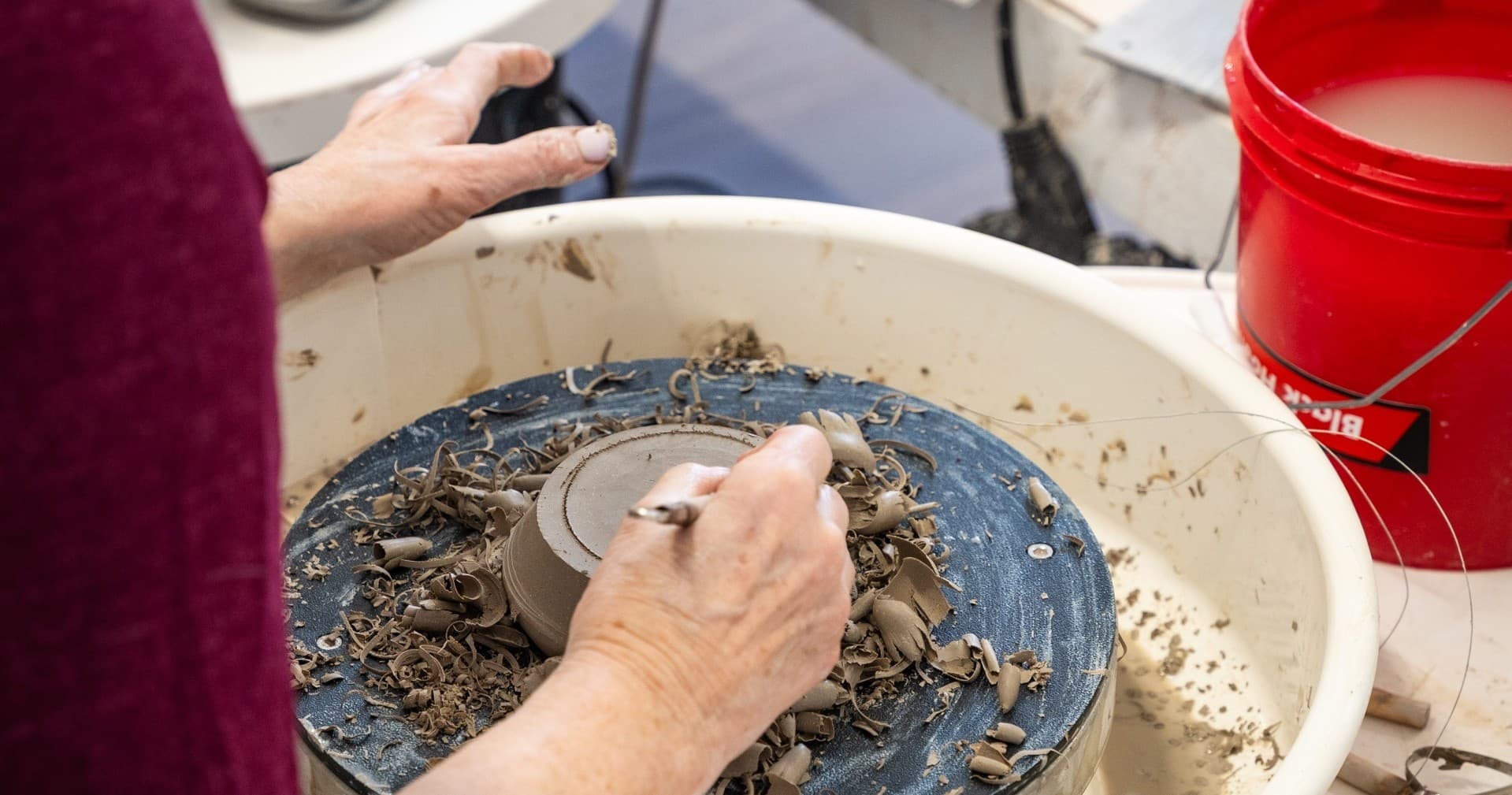 Wheelthrowing 101 in South Philadelphia: Evening Pottery Class at Black Hound Clay Studio South