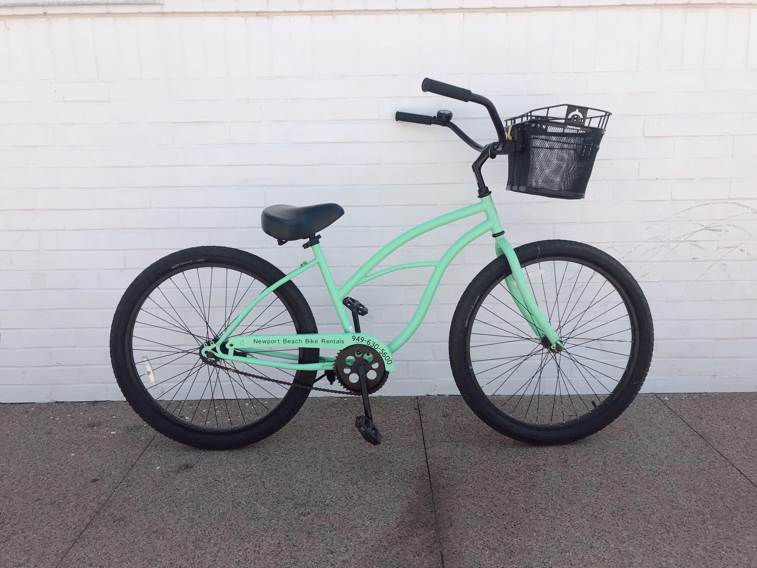 Cruise Newport Beach in Style with a Women's 26" Beach Cruiser Rental