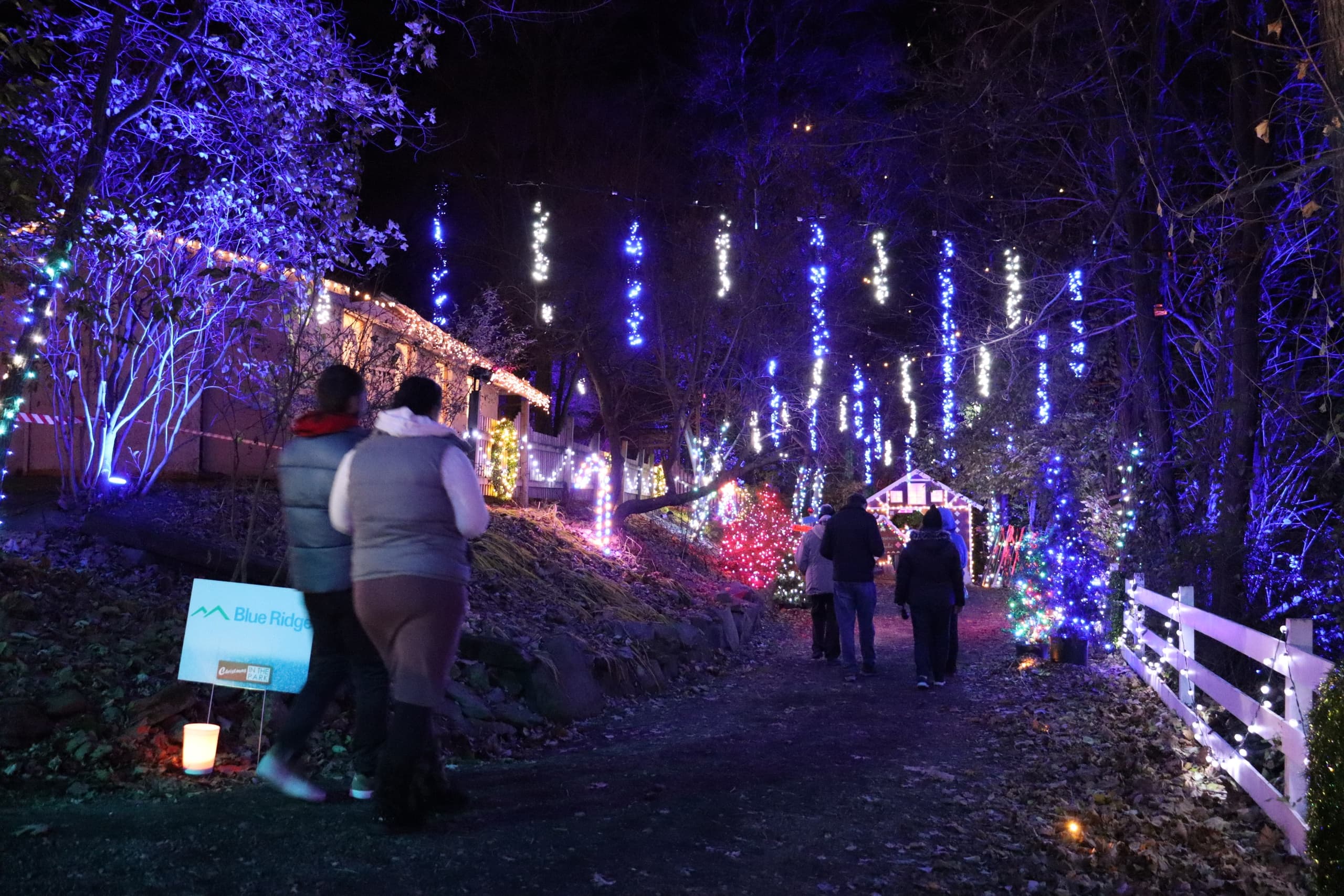 Experience the Magic of Christmas in the Park Light Trail in East Earl, PA