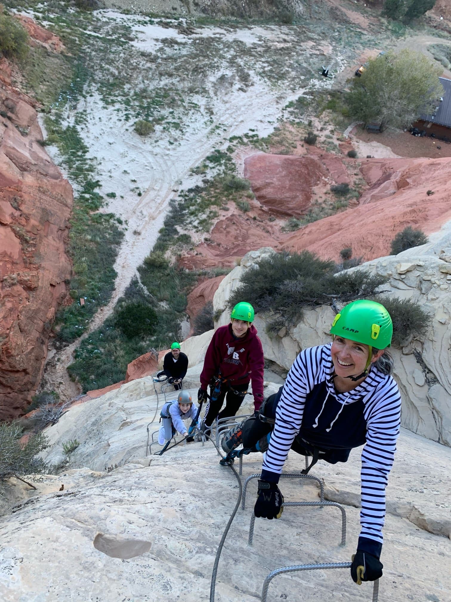 Climbing in Mount Carmel, Utah