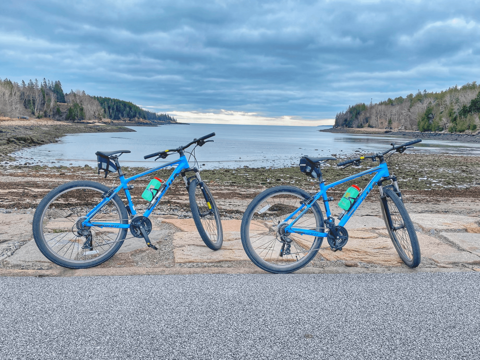 Mountain Biking at Acadia Outdoor Center