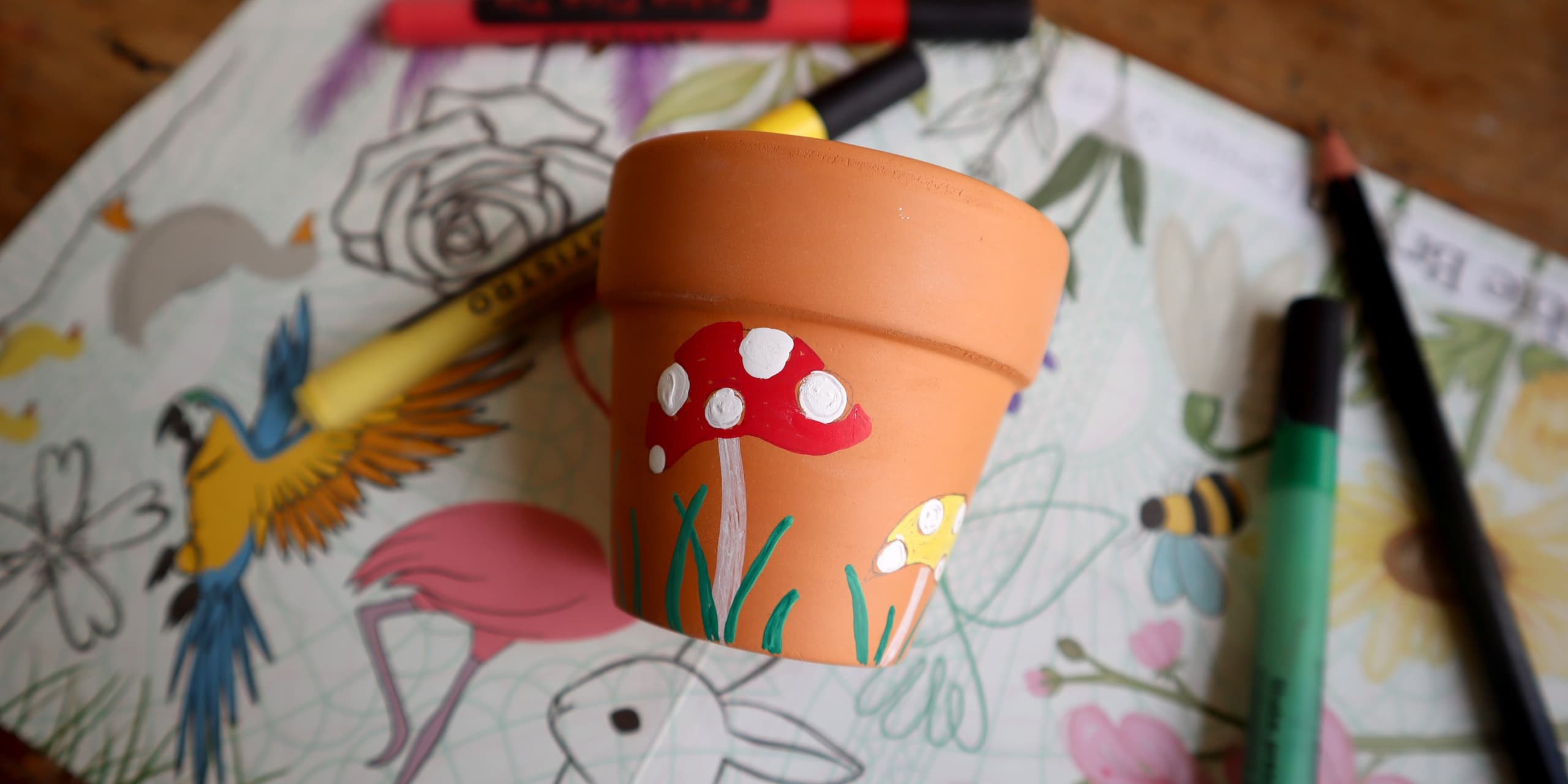 Mini Plant Pot Illustration in Nottingham — Mother's Day Workshop at The Greenery photo 2
