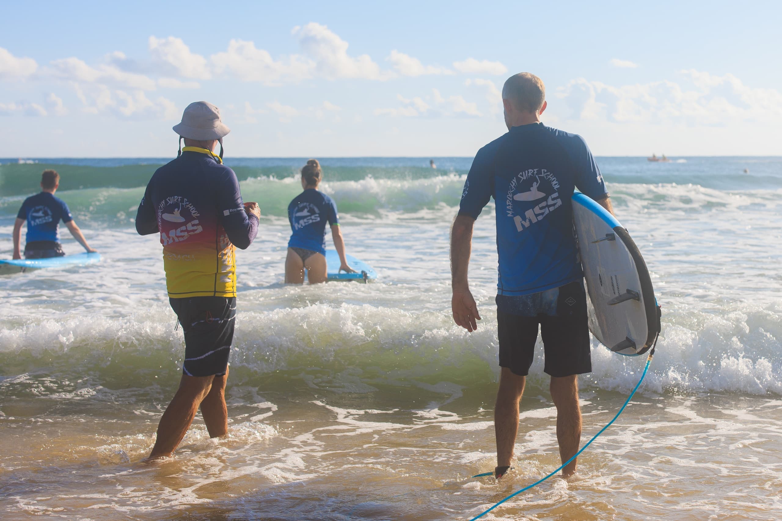 Surf Lessons at Maroochy Surf School, Mooloolaba