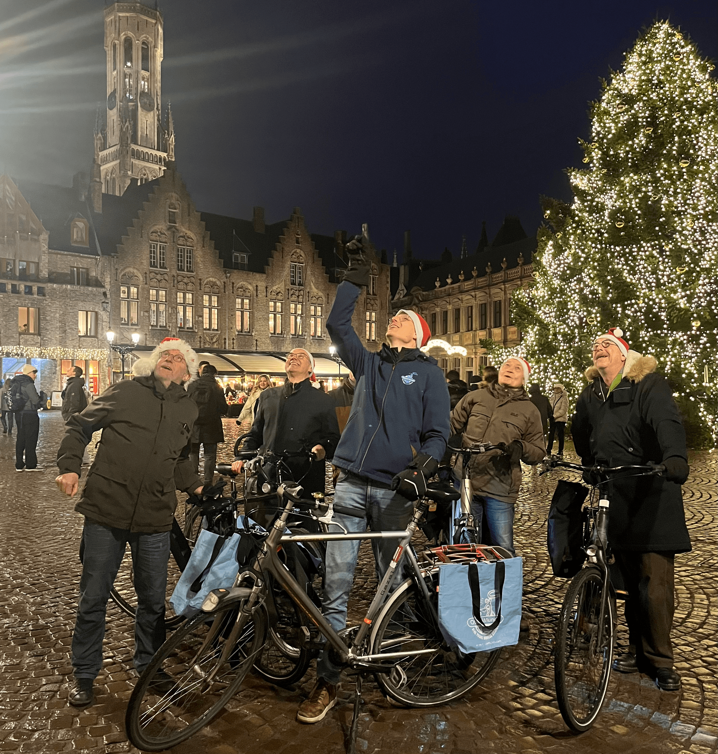 Ride Bruges' Christmas Lights: Wicked Christmas Experience Shared Bike Tour