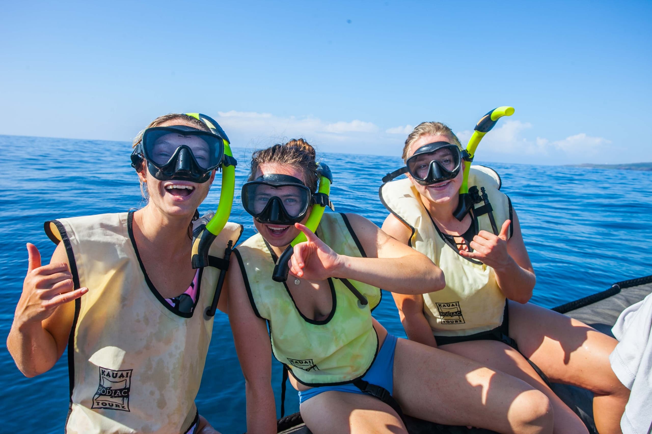 Kauai South Side Zodiac Boat Snorkel Adventure