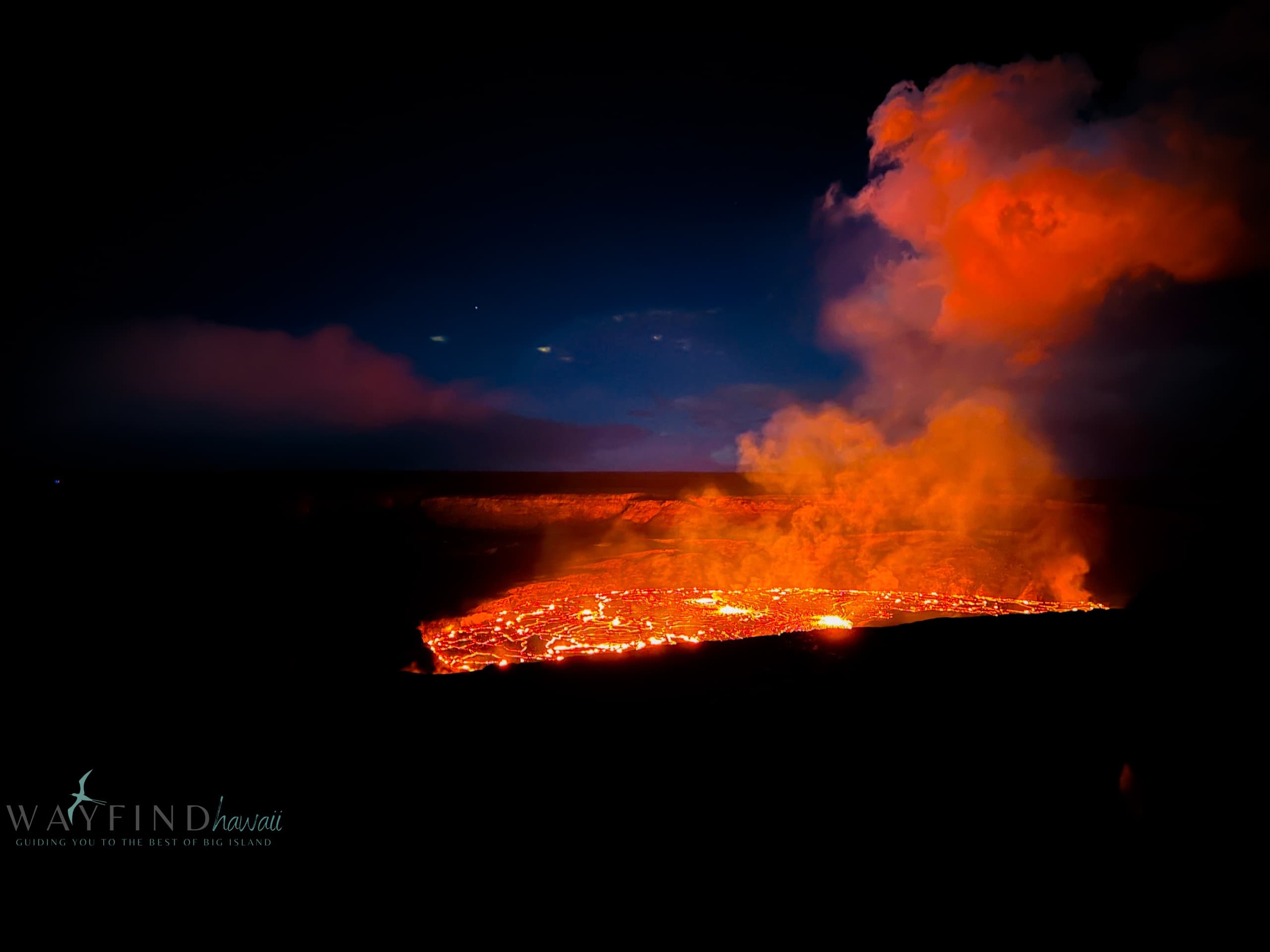Volcano After Dark by Wayfind Hawaii LLC in Kailua Kona