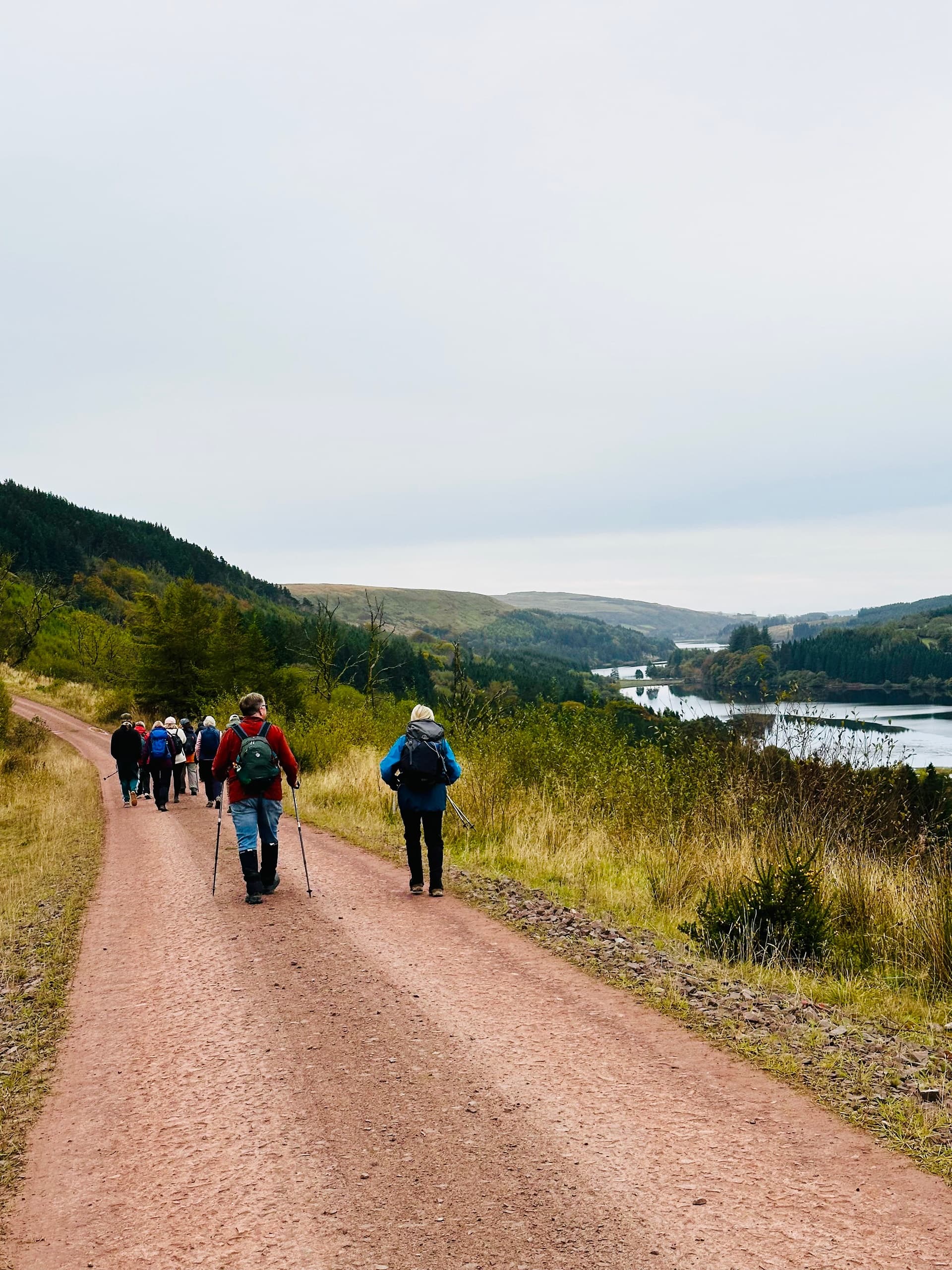 Scenic Train & Guided Walk through Reservoirs and Forests in the Brecon Beacons