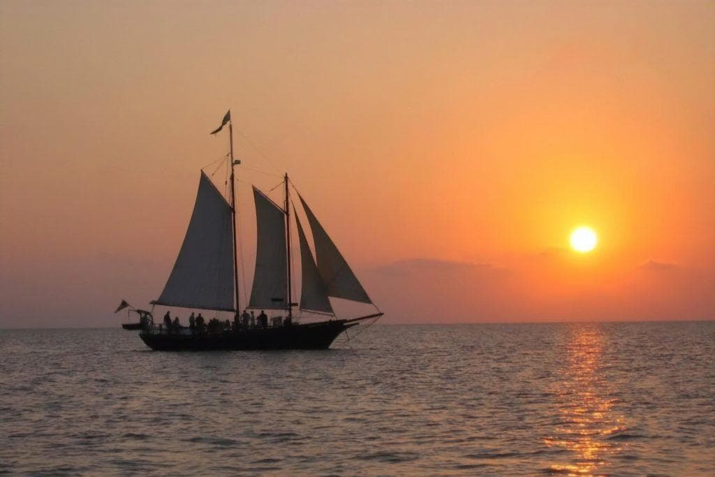 Day Sail on Lake Michigan from Douglas, Michigan