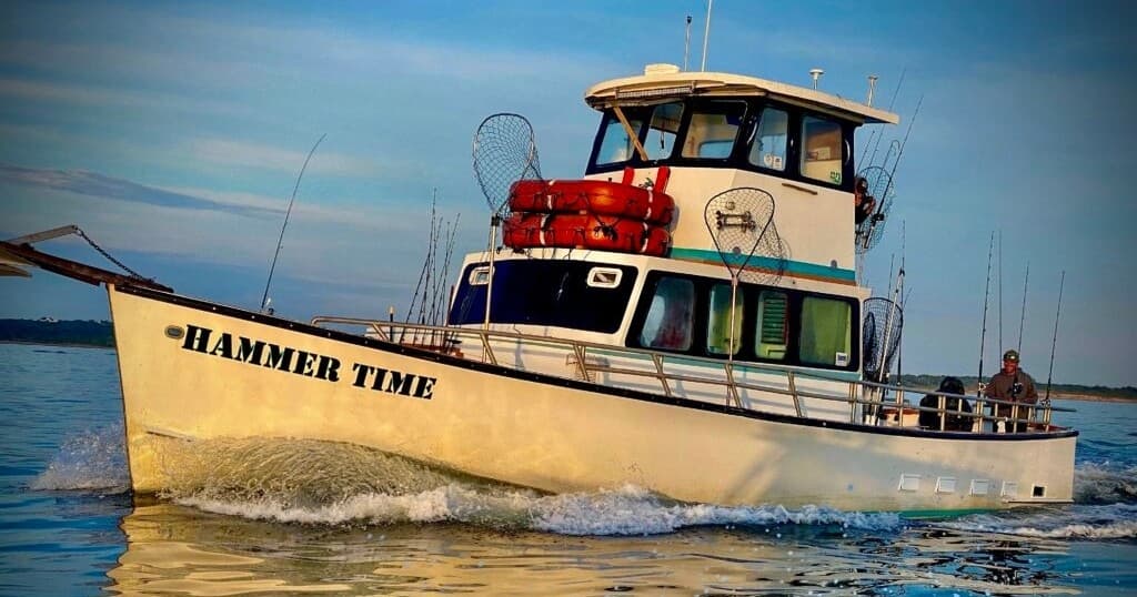 Open Boat Striper Charter: Montauk 42-ft H&H Downeast Fishing Trip photo 1