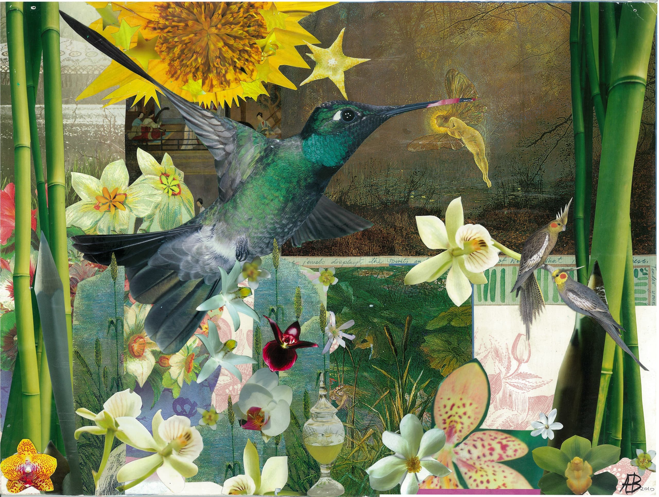 Garden-Inspired Paper Collage Workshop with Alejandra Bunster in Miami