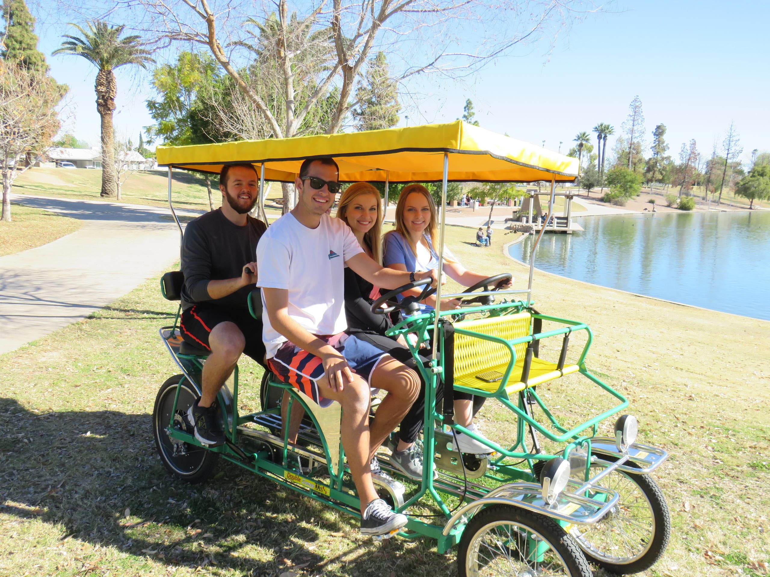 Double Surrey Bike Rental | Bike Tour in Austin | Sightseeing Tour, Bike Rental