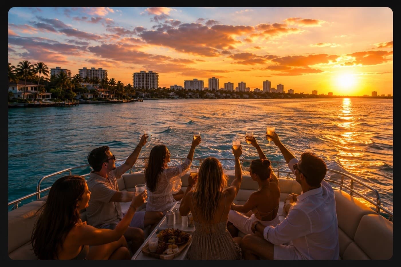 Private Boat Rental With Captain in Fort Lauderdale — Sandbars, Waterfront Restaurants & Custom Cruises photo 1