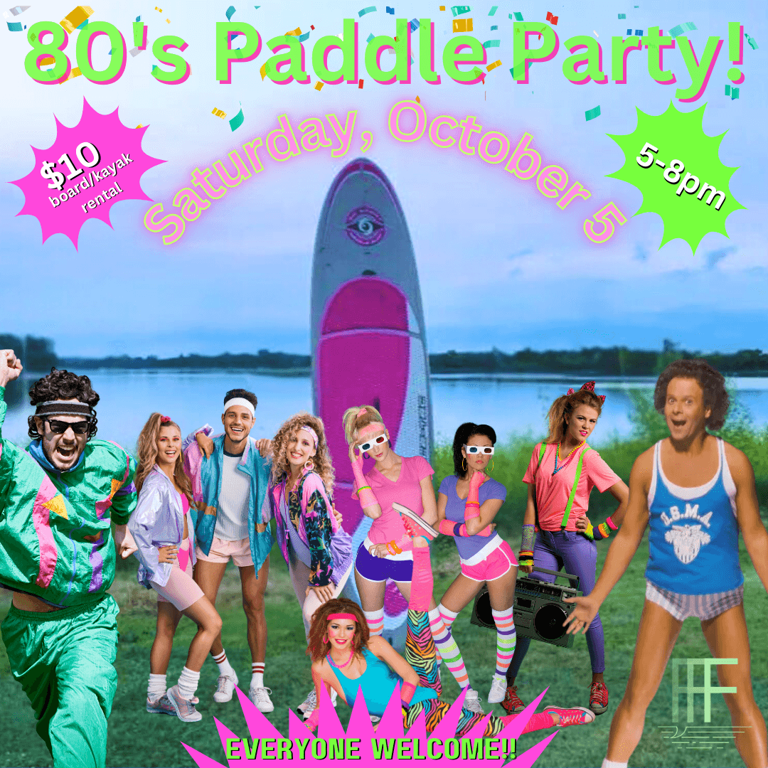 80's Paddle Party in Augusta, Kansas: Fun and Nostalgia