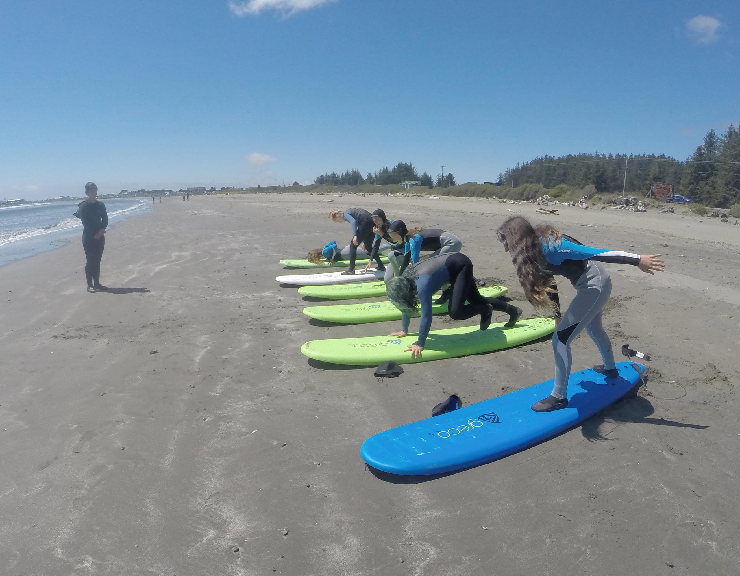 Surfing Lessons in Crescent City, California