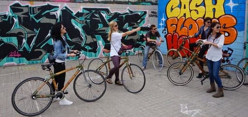 Urban Cycling Adventure with Bamboo Bike Tours Barcelona