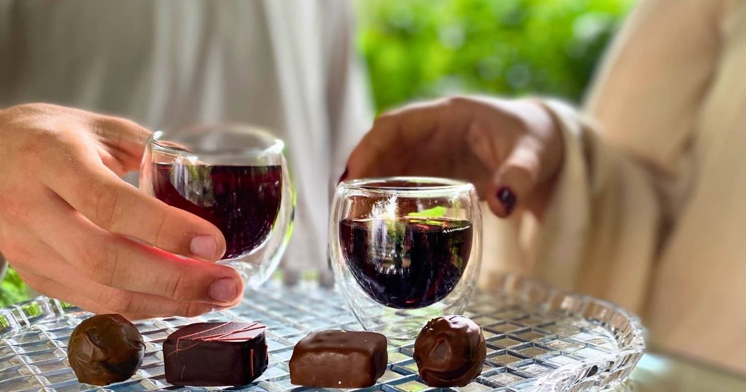 Wine & Chocolate Tasting at Firescreek Winery in California