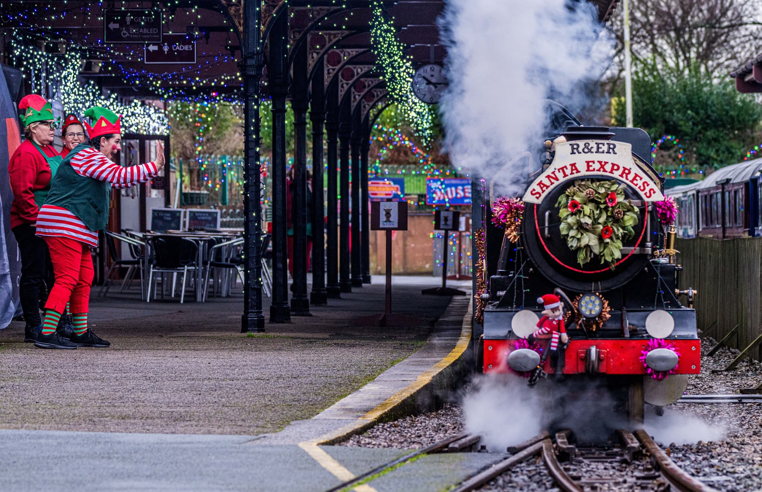Experience the Magic of Christmas on the Santa's Little Helper Express in Eskdale Valley