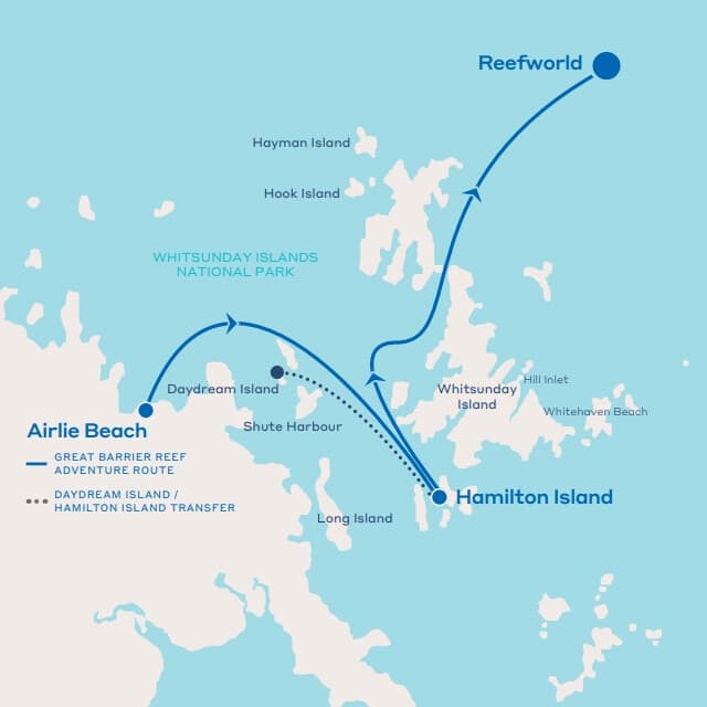 Great Barrier Reef Full-Day Cruise from Airlie Beach — Snorkel the Whitsundays photo 1