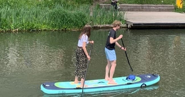 Stand-Up Paddleboarding in Utrecht with DagjeSuppen.nl