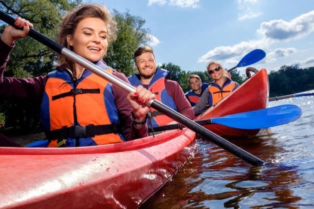 Guided Kayak Tour on Altrhein with Black Forest Magic