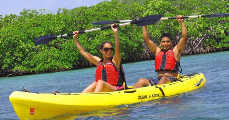 Kayak Rental at Mangrove Lagoon, St. Thomas