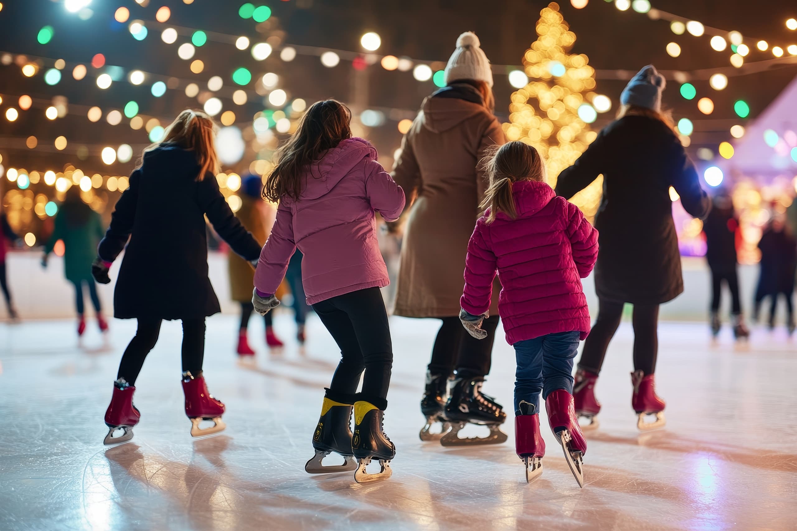 Experience LA’s Ultimate Holiday Ice Skating Session at Universal City