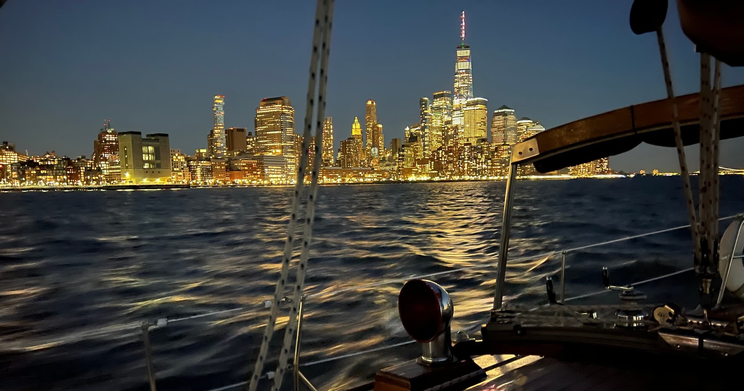 2-Hour Private City Lights Sail in New York City