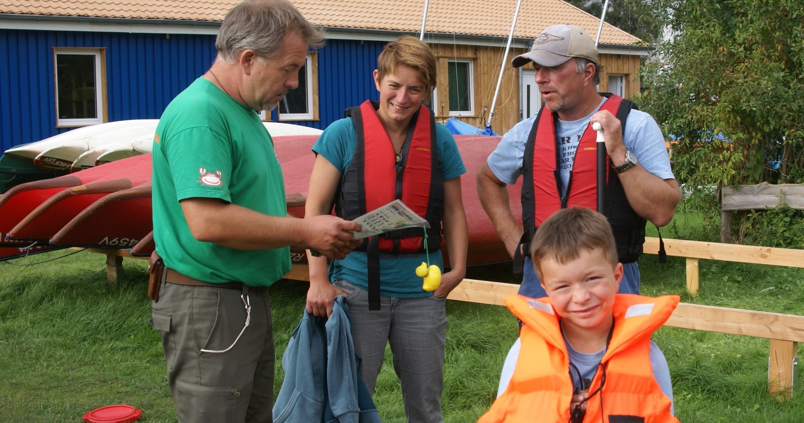 Wakenitz River Canoe Trips with KANU-CENTER KREBS KG