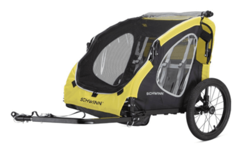 Family-Friendly Schwinn Bike Trailer Rentals at Mad Beach Paddlesports