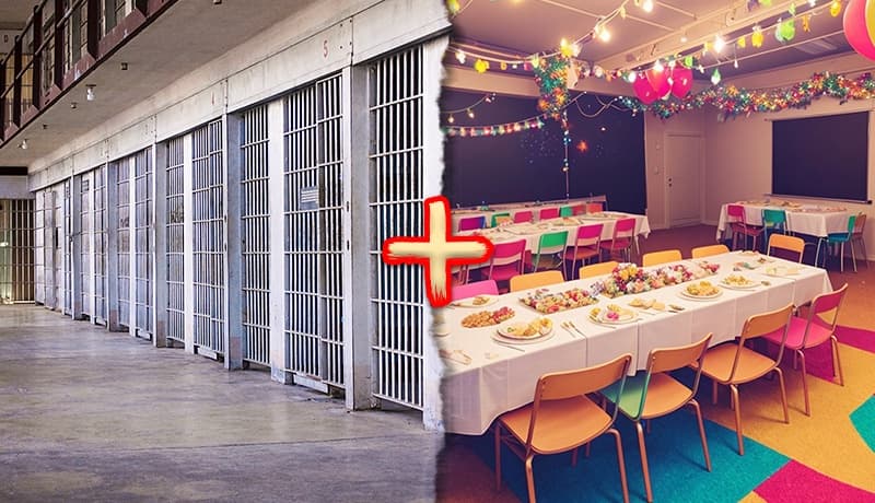Escape from Alcatraz Party Package in Woodbridge, NJ