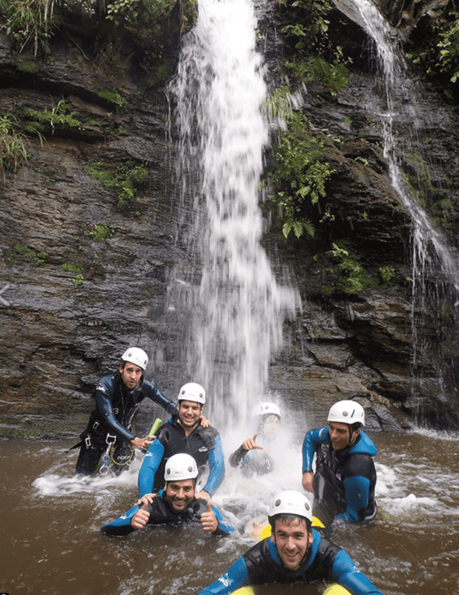 Canyoning in Lanestosa with Nor3 Turismo Activo