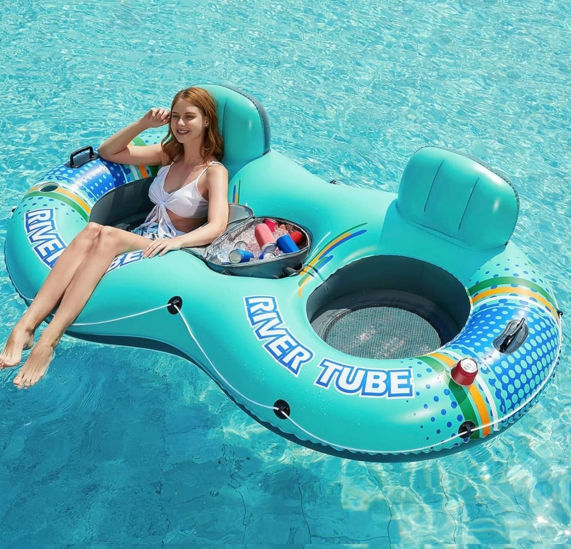 2 Person Floating Tube Movie Night in Austin, TX