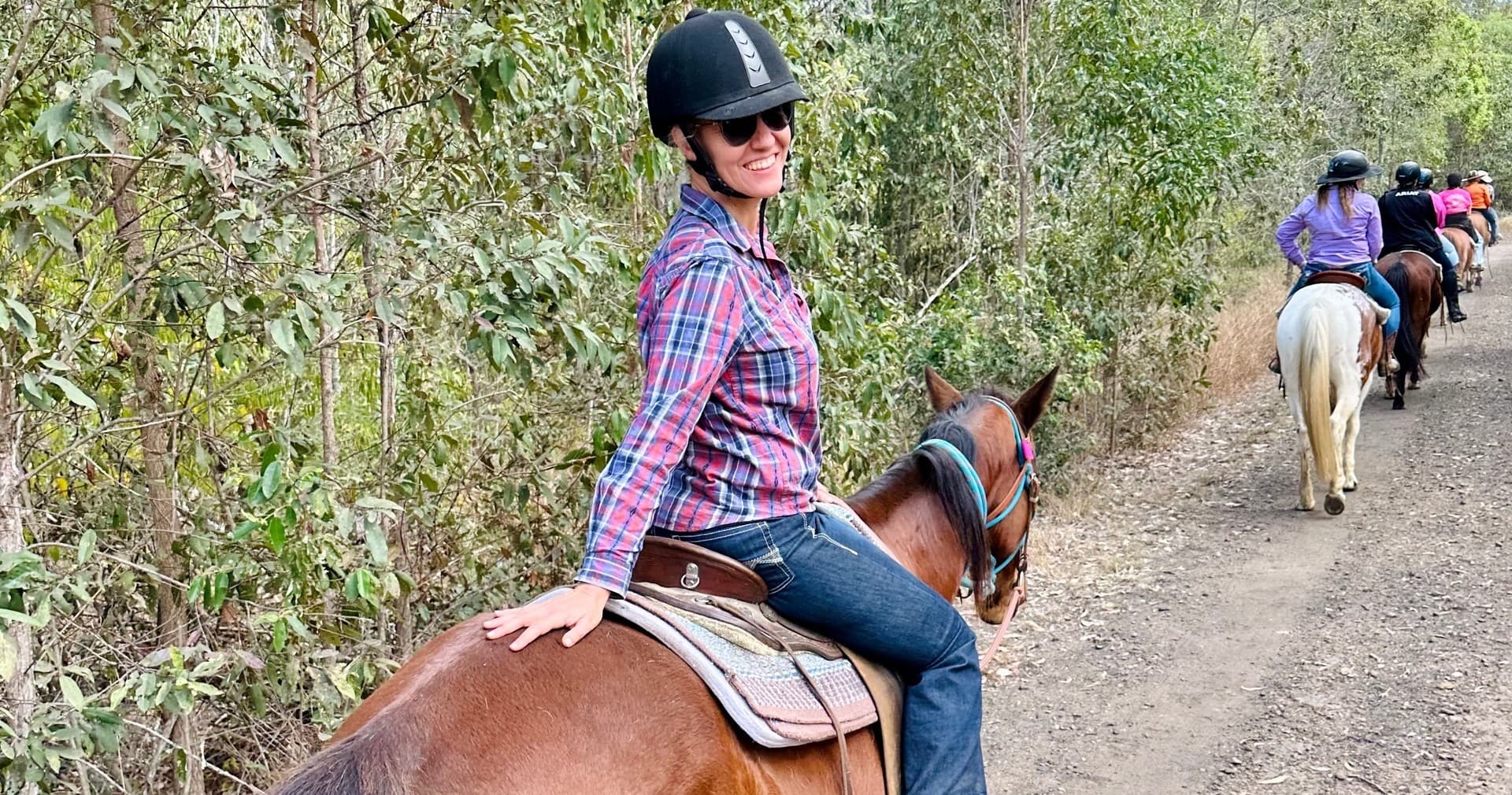 Trail Riding Adventure with Nash Horse Trekking in Brisbane Valley