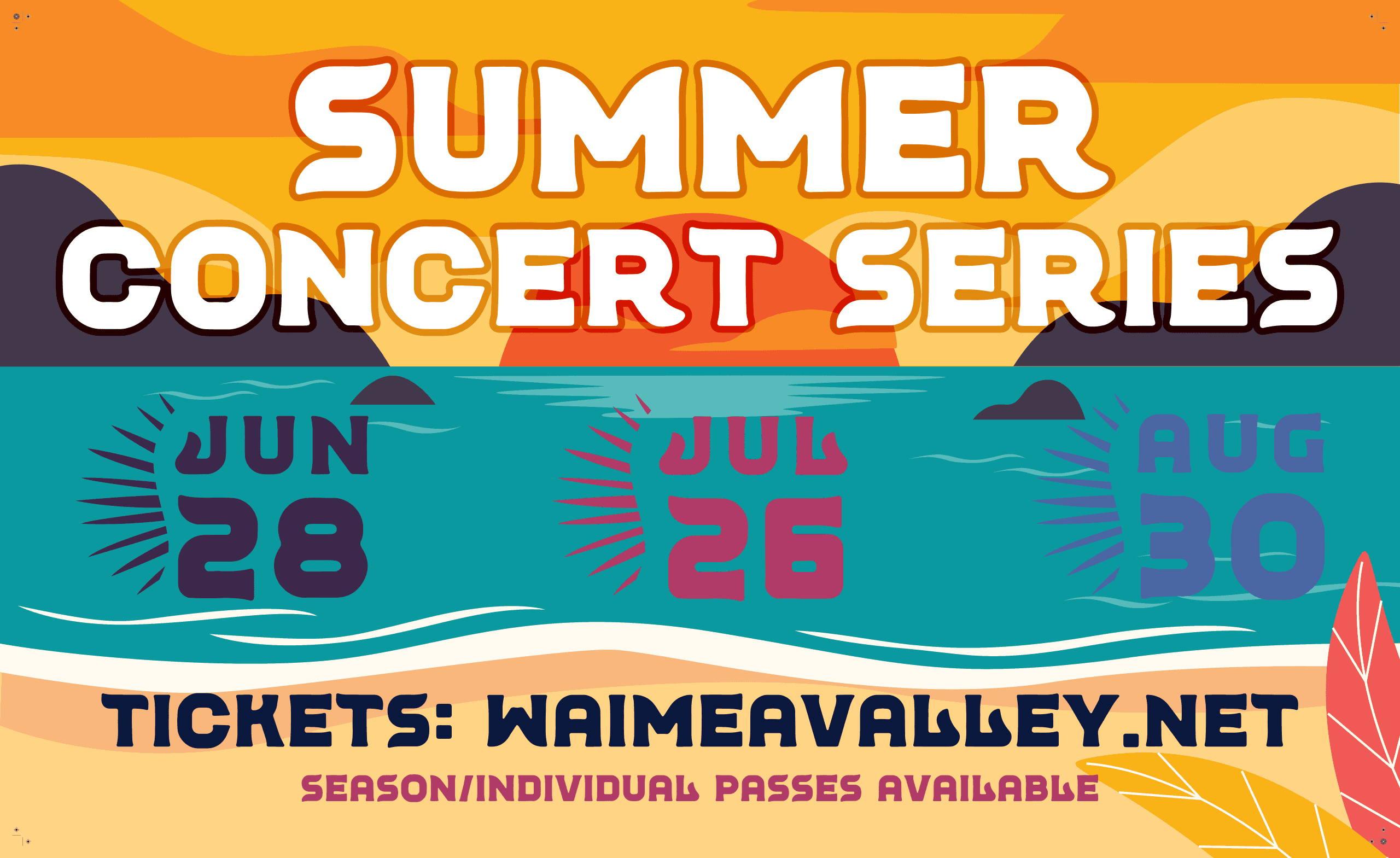 Outdoor Music & Cultural Events in Waimea Valley, Hawaii