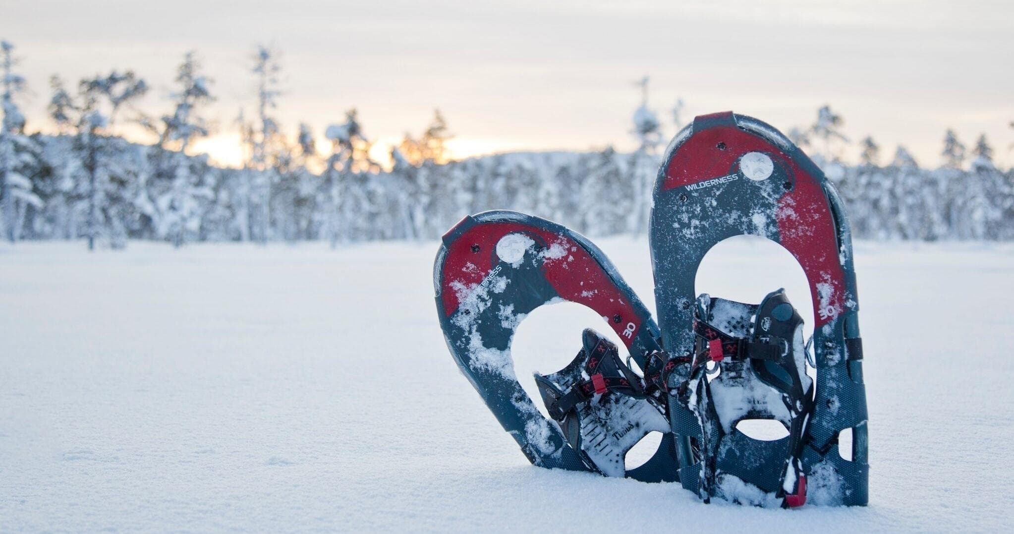 Winter Snowshoe Adventure at Wilderness Hotel - Inari