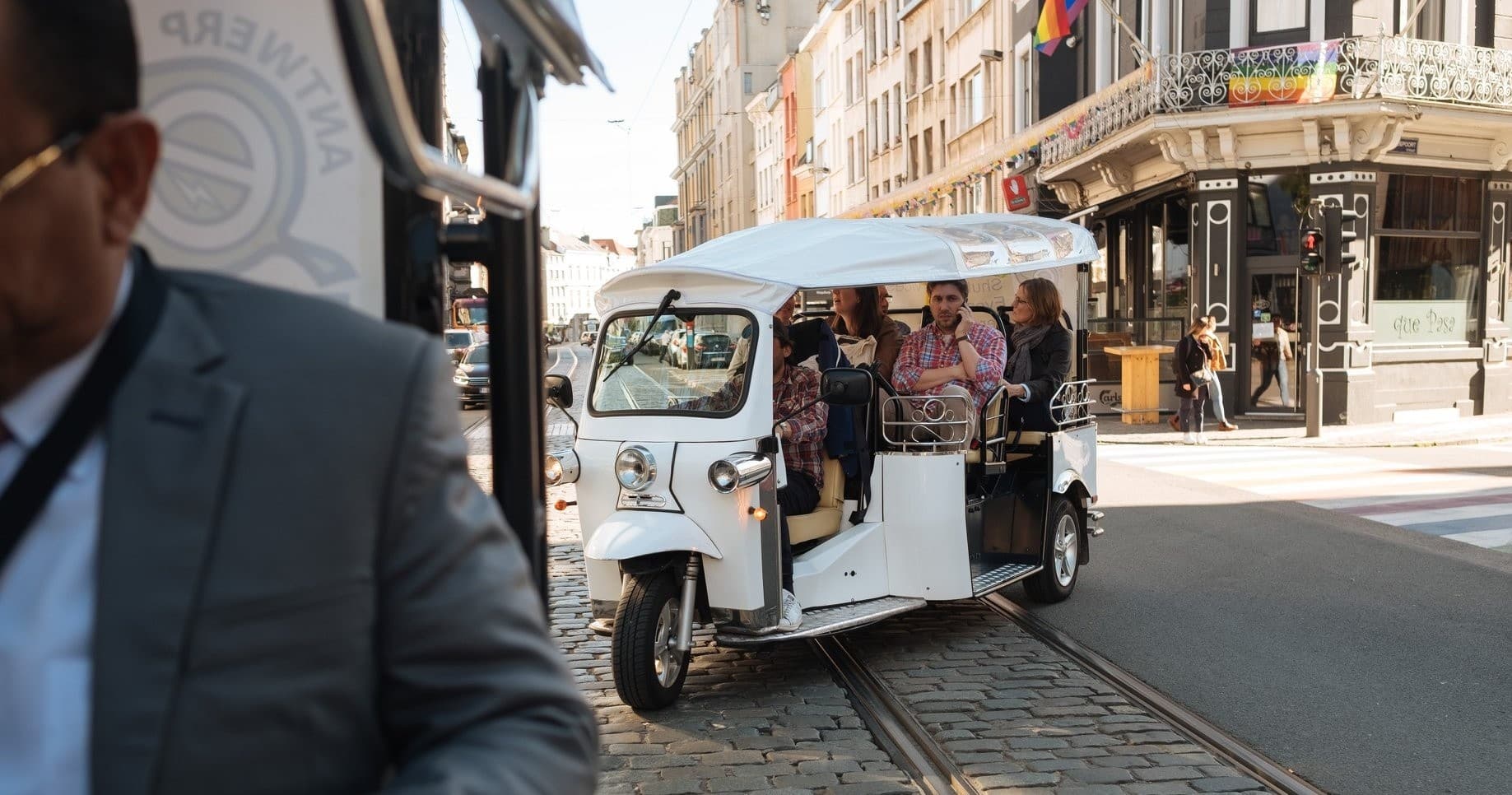 Urban TukTuk Tours with Forton Events in Antwerp