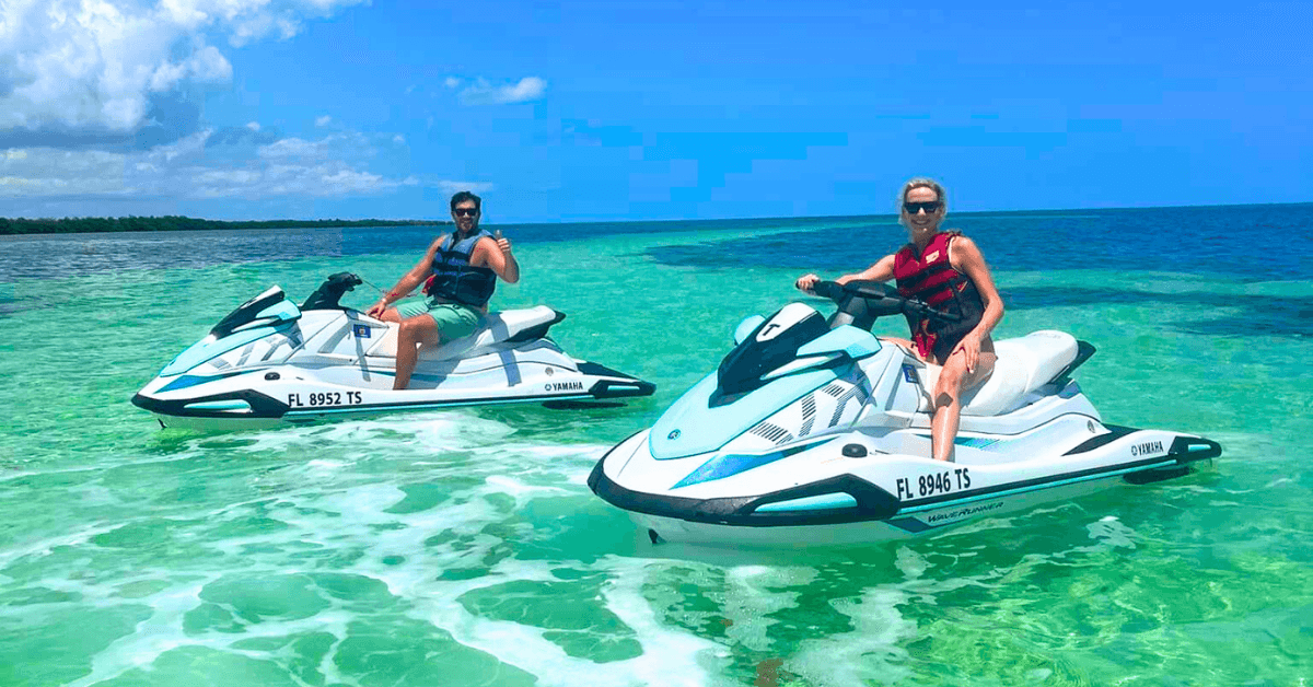 Jet Ski Key West: 28-Mile Island Loop to Boca Chica Sandbar