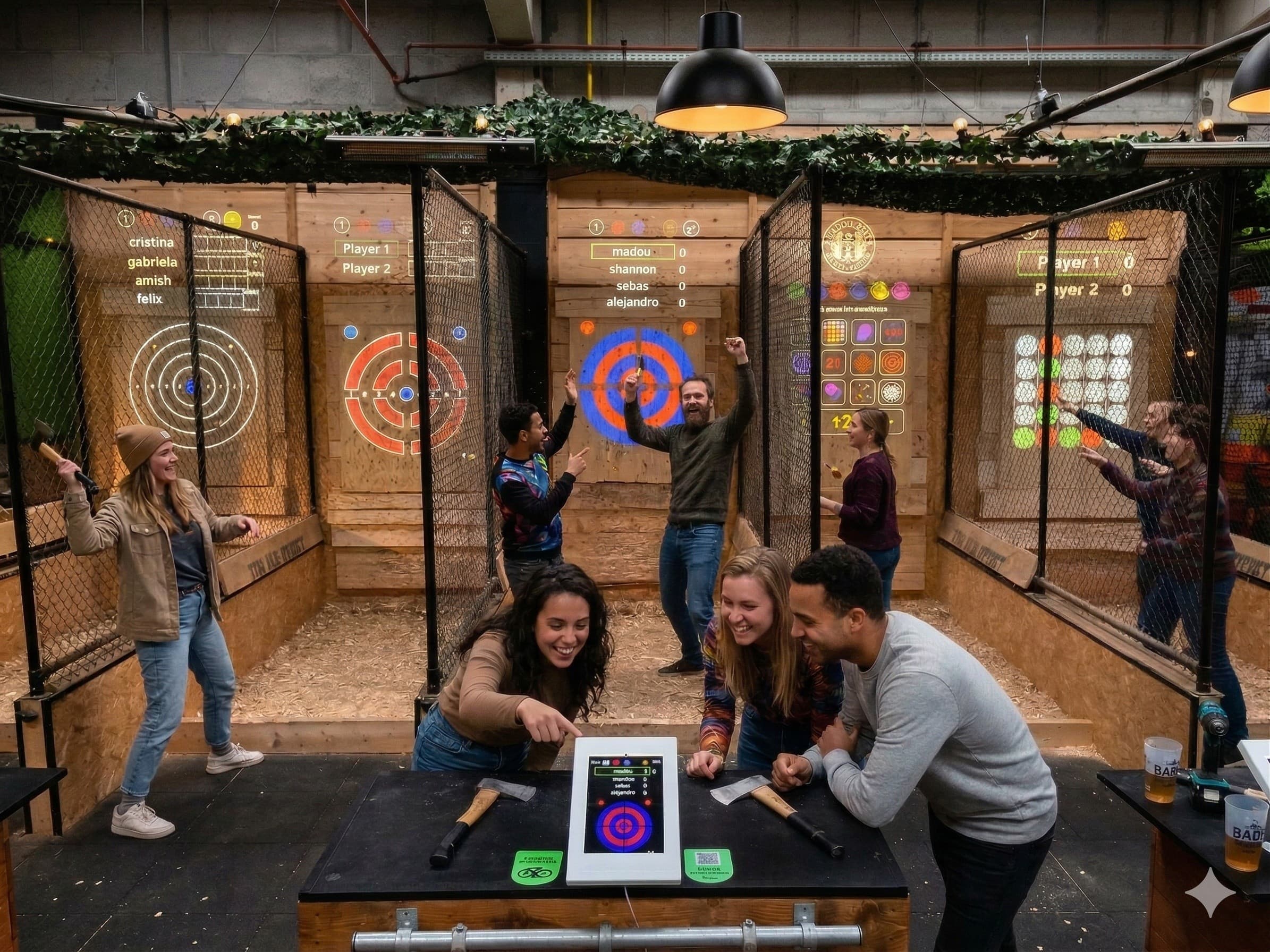Axe Throwing and Bubble Football in Amsterdam: 2-Hour Group Adventure at The Axe Effect photo 1