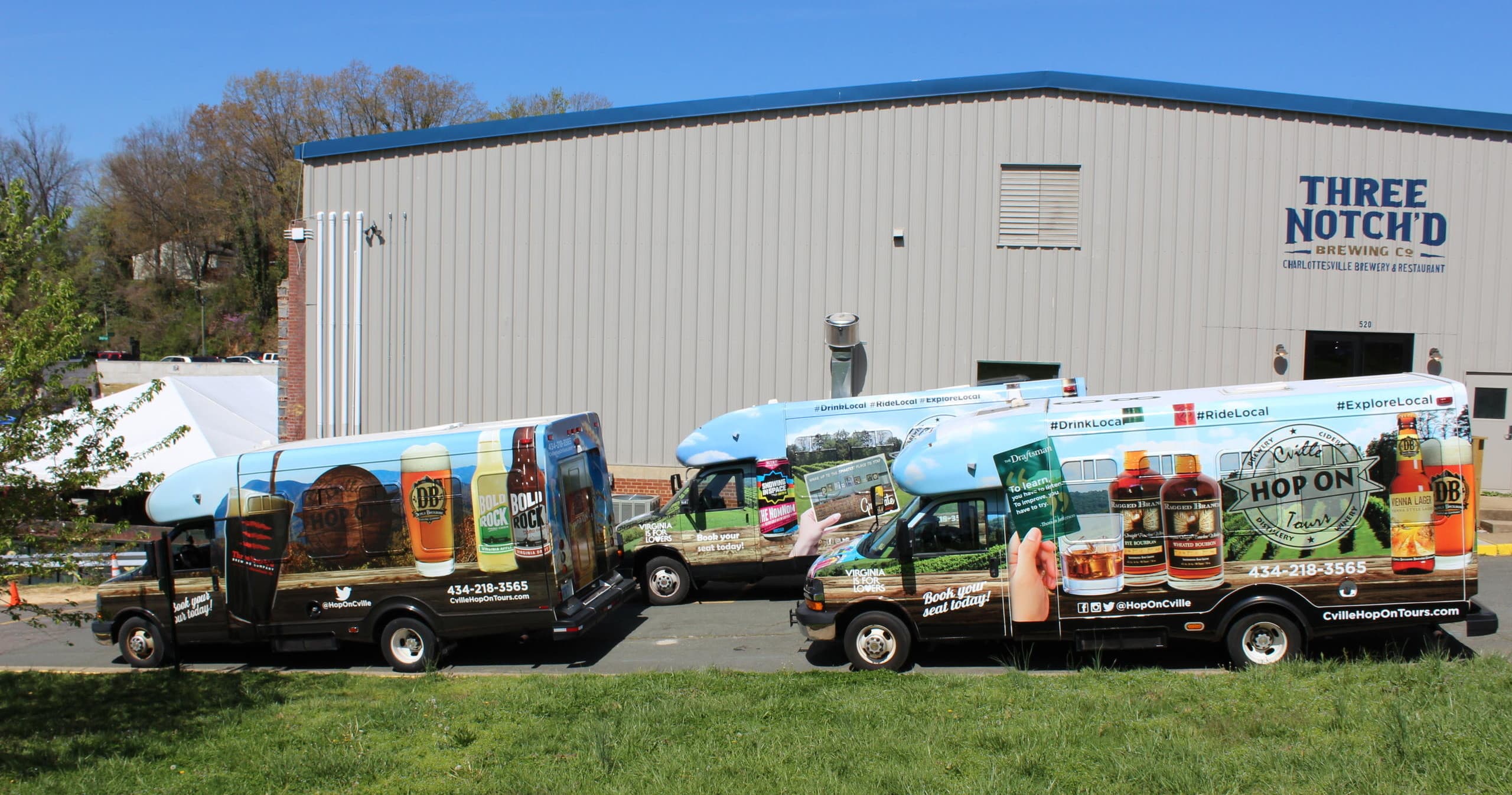 Discover Charlottesville’s Best Breweries and Wineries on The 151 Hop On Public Tour
