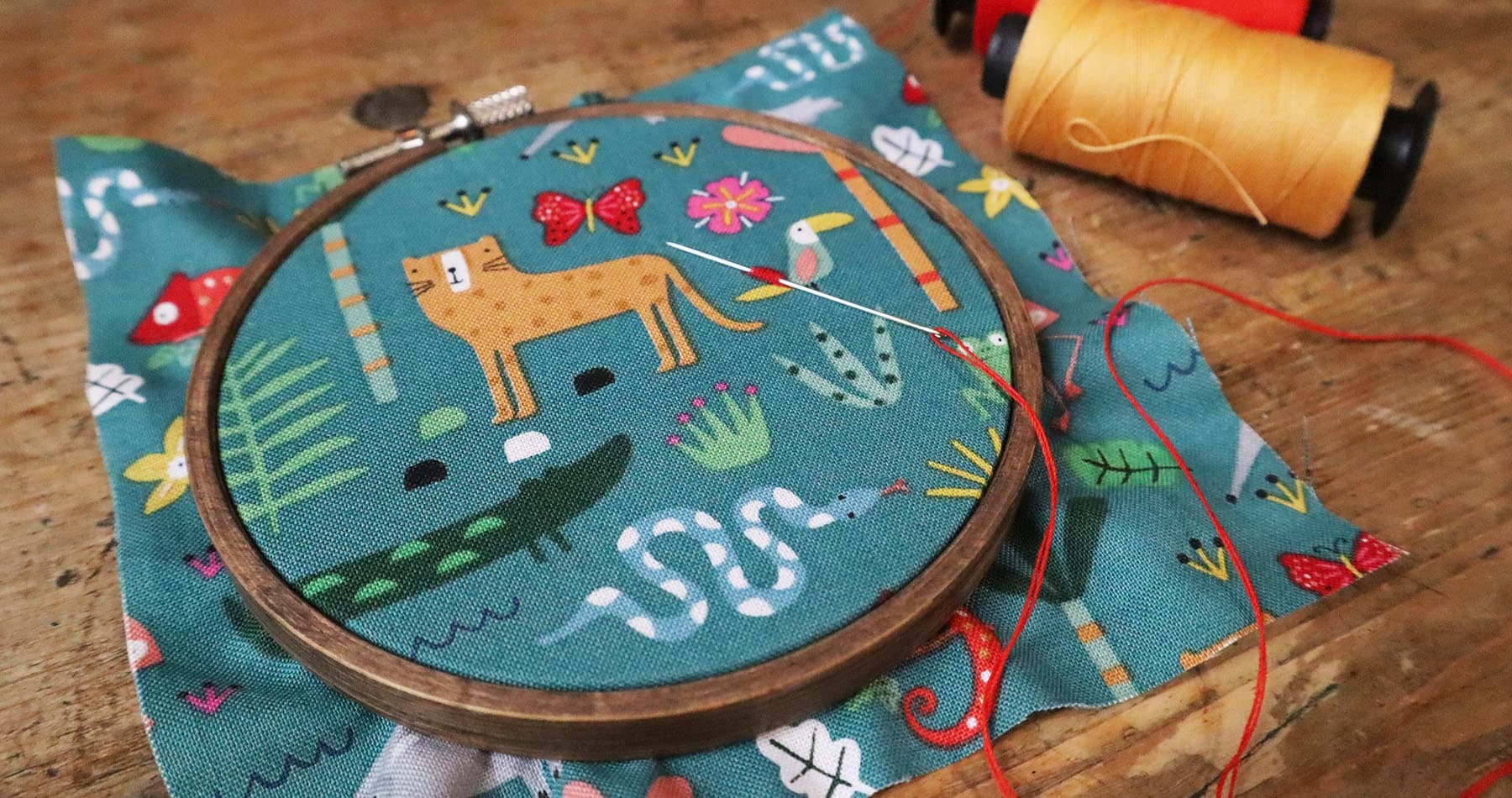 Decorative Embroidery Hoop Workshop in Nottingham for Mother's Day photo 3