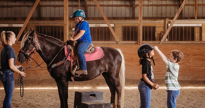 Birthday Parties at Buck Right Stables in Indiana