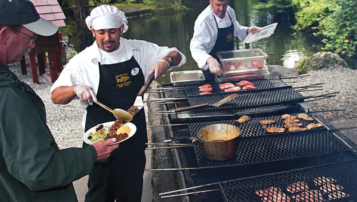 Alaska Salmon Bake & Historic Camp in Skagway