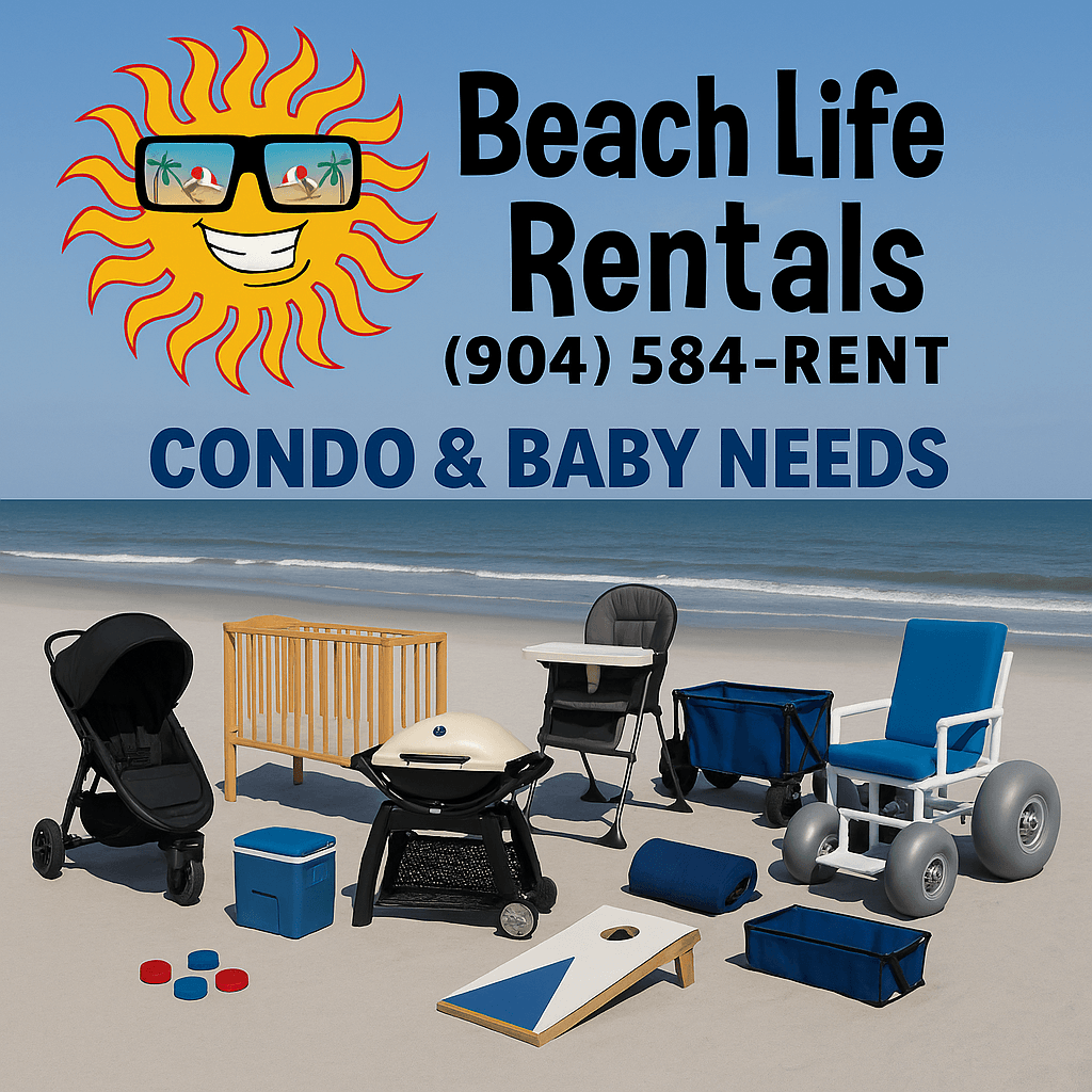 Condo & Baby Gear Rentals by Beach Life Rentals in Jacksonville Beach
