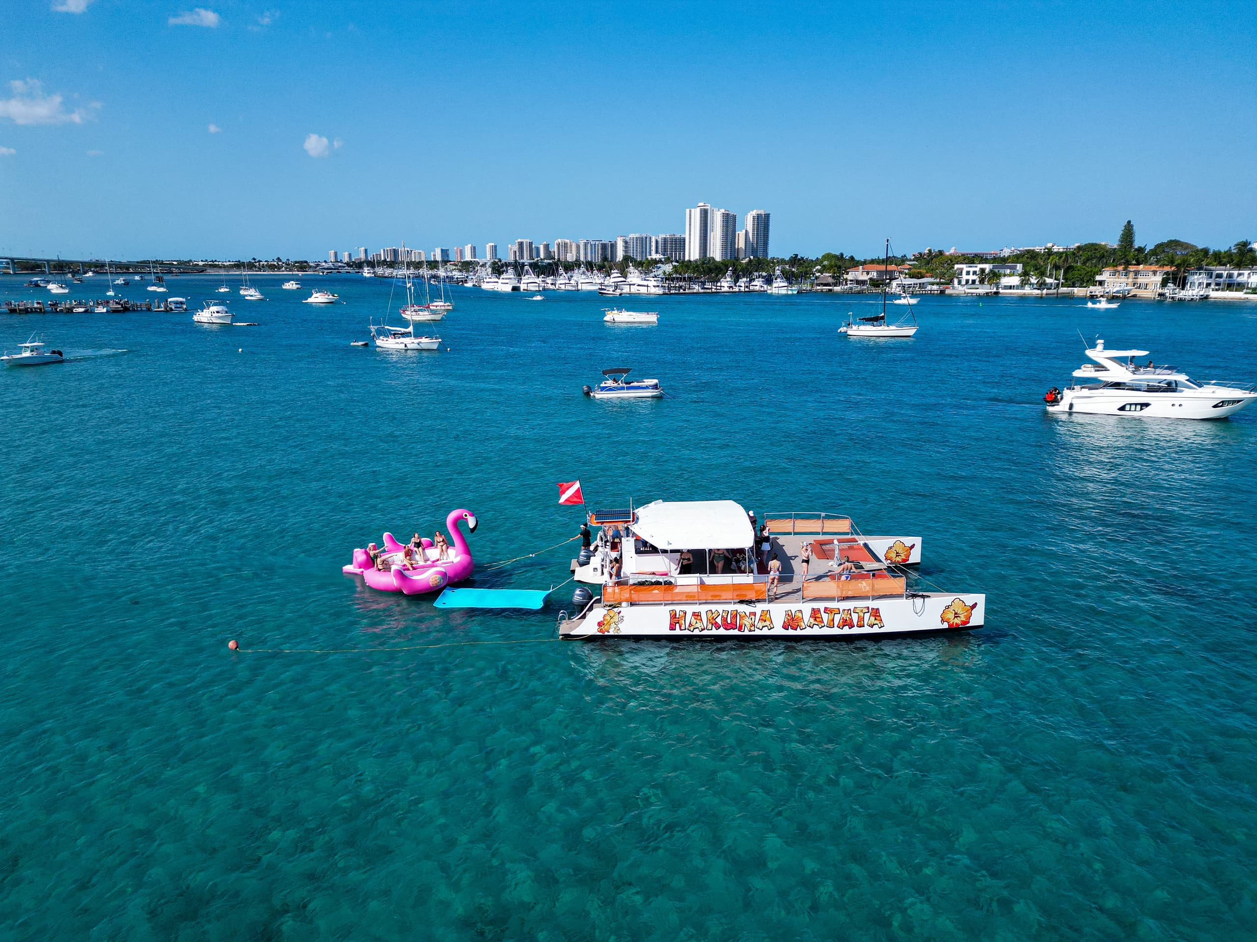 Water-Activities & Live Free Diving at Peanut Island